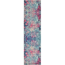 Bungalow Rose Fujii Blue Area Rug BNGL8134